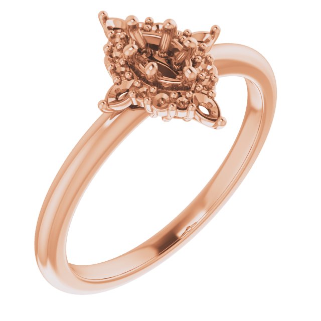 14k Rose Gold