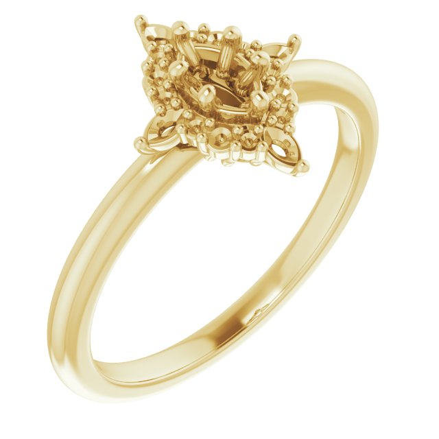 14k Yellow Gold
