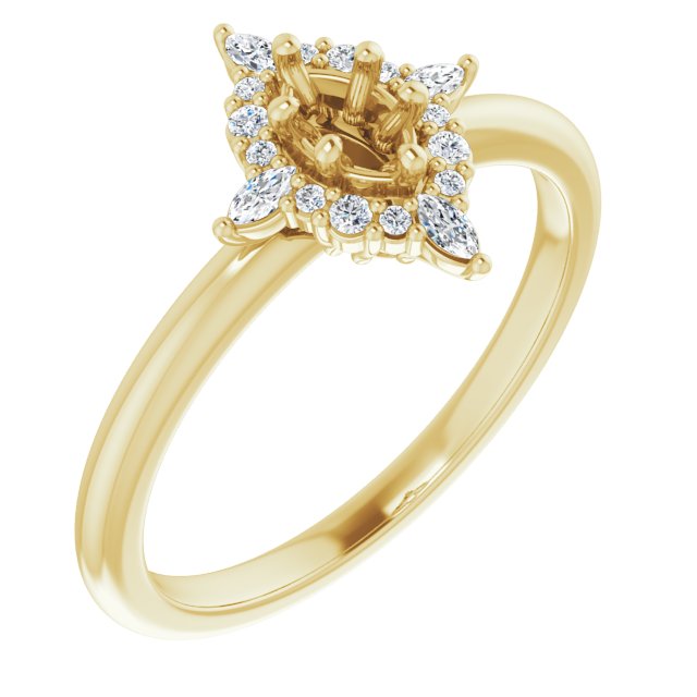 14k Yellow Gold