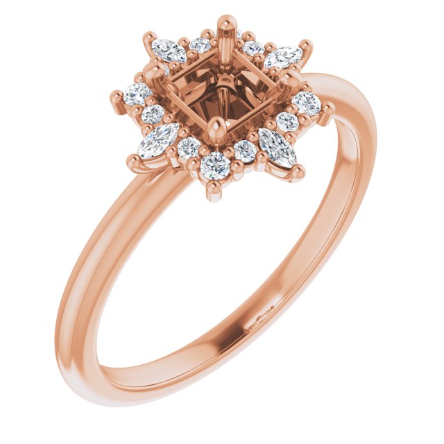 14k Rose Gold