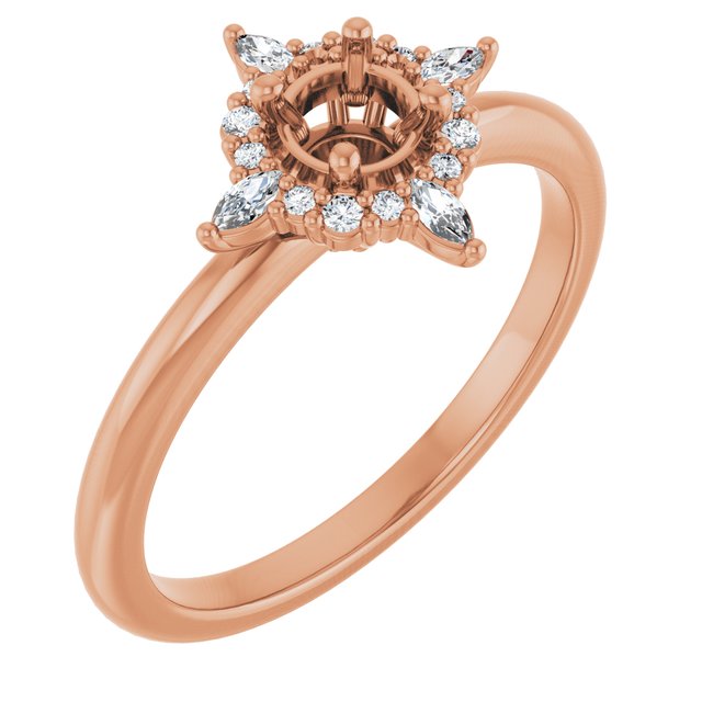 14k Rose Gold