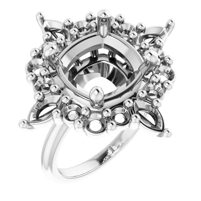 Halo-Style Engagement Ring
