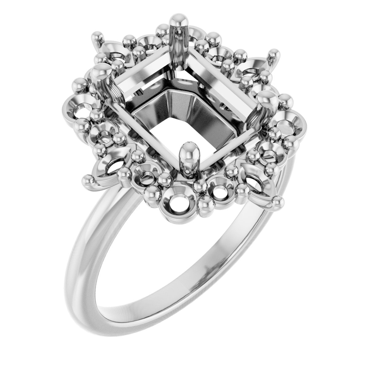 Halo-Style Engagement Ring