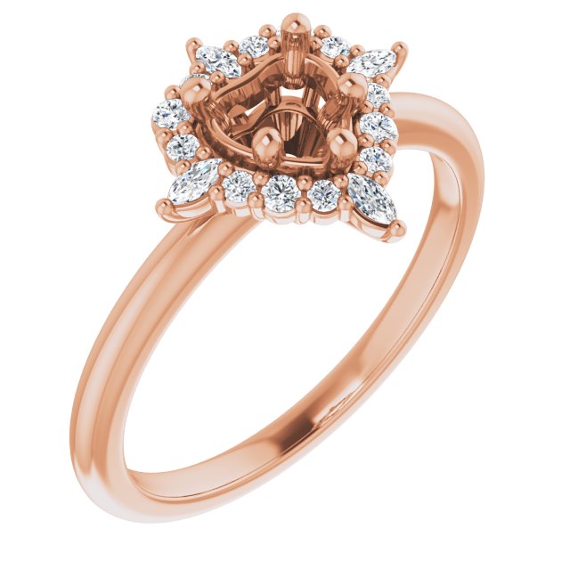 14k Rose Gold