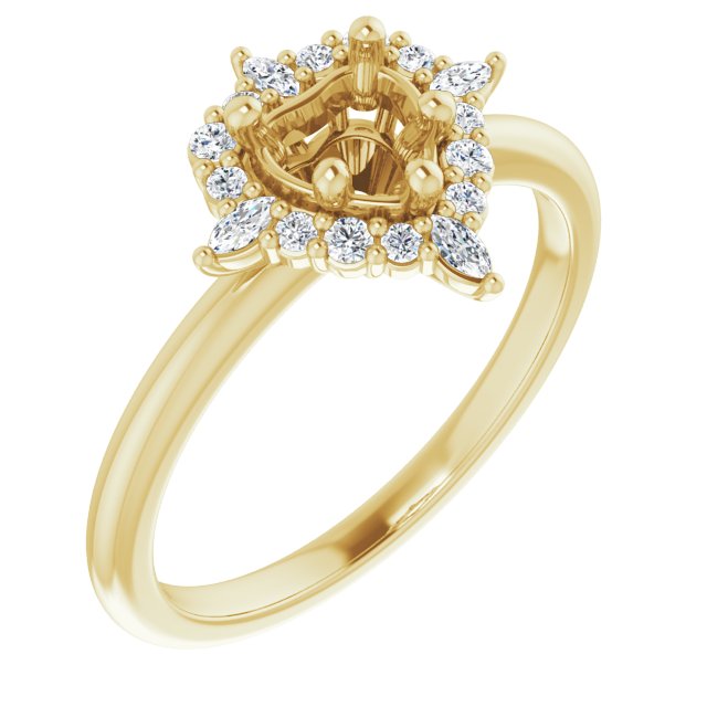 14k Yellow Gold