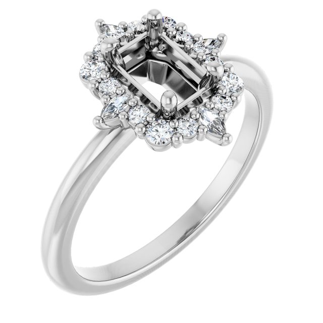 14k White Gold
