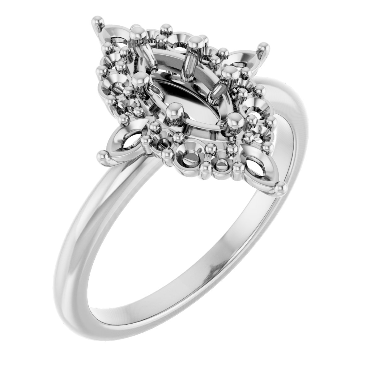 Halo-Style Engagement Ring