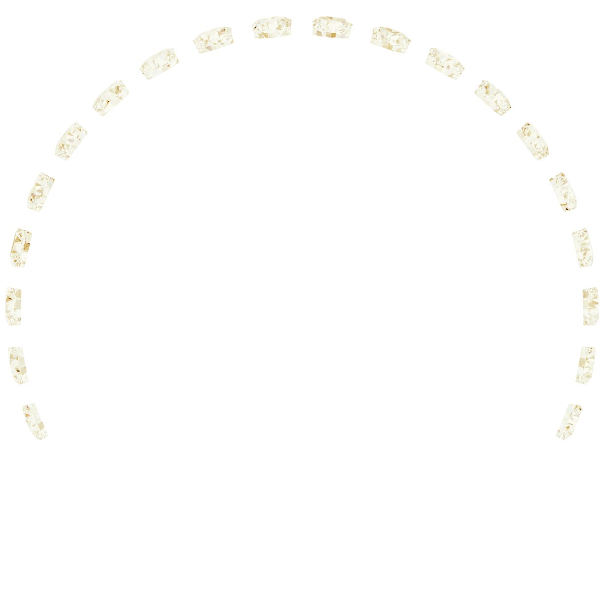 Alternative view of 5/8 CTW Natural Diamond 20-Year Anniversary Band – 14K Yellow Gold
