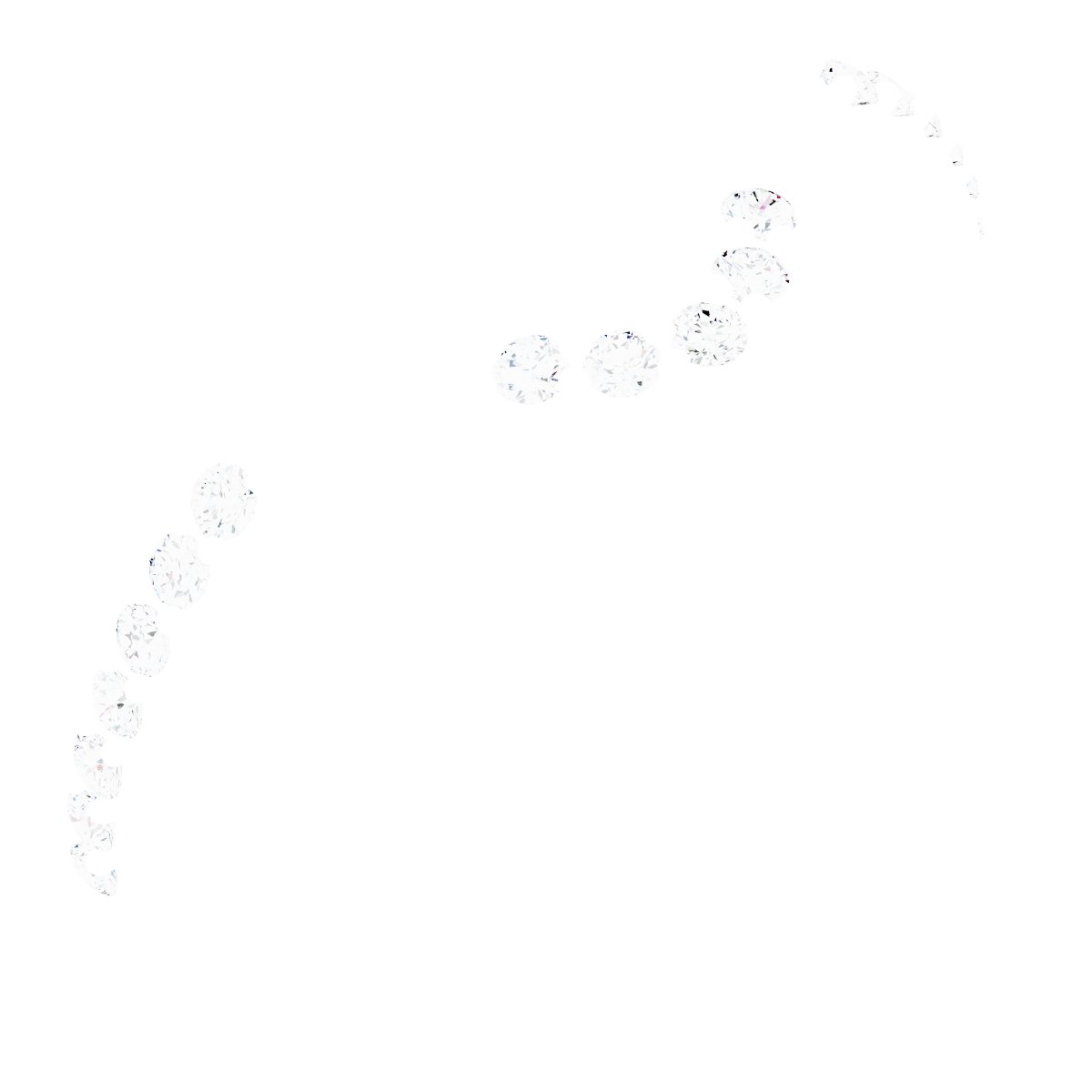 Accented Floral Engagement Ring or Band