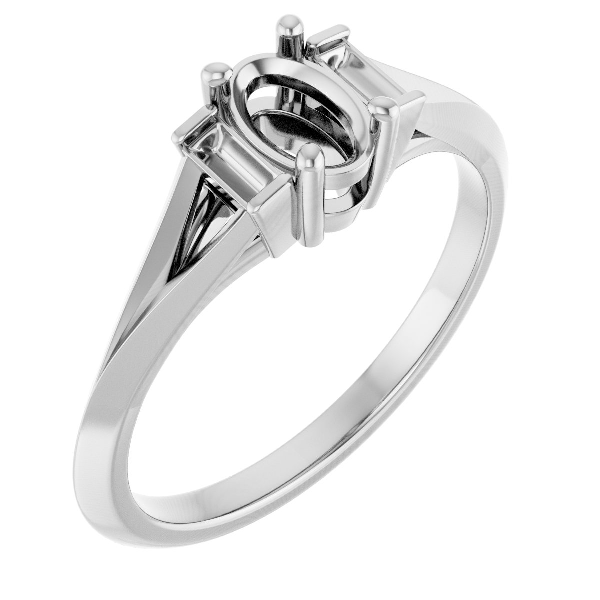 14k White Gold