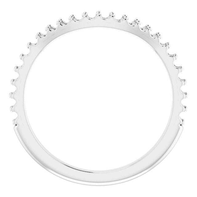 Band Mounting for 7x3.5 mm Marquise Ring view 2