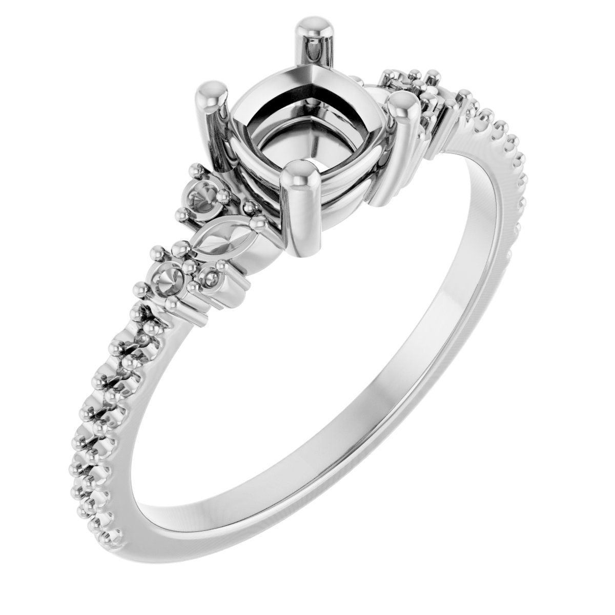 14k White Gold