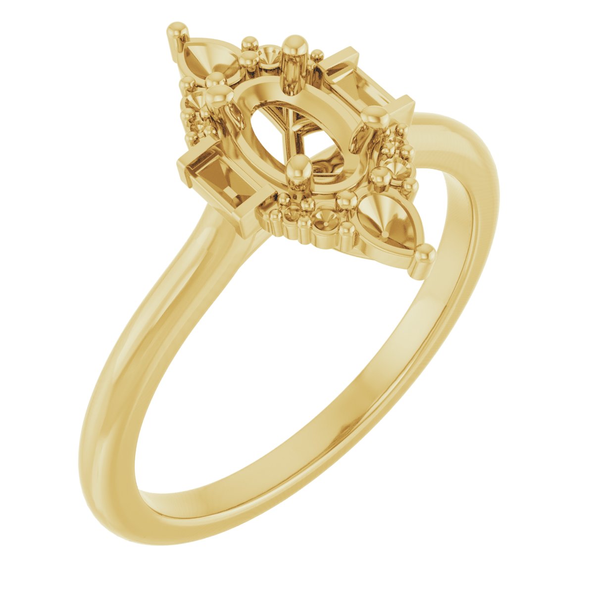 14k Yellow Gold