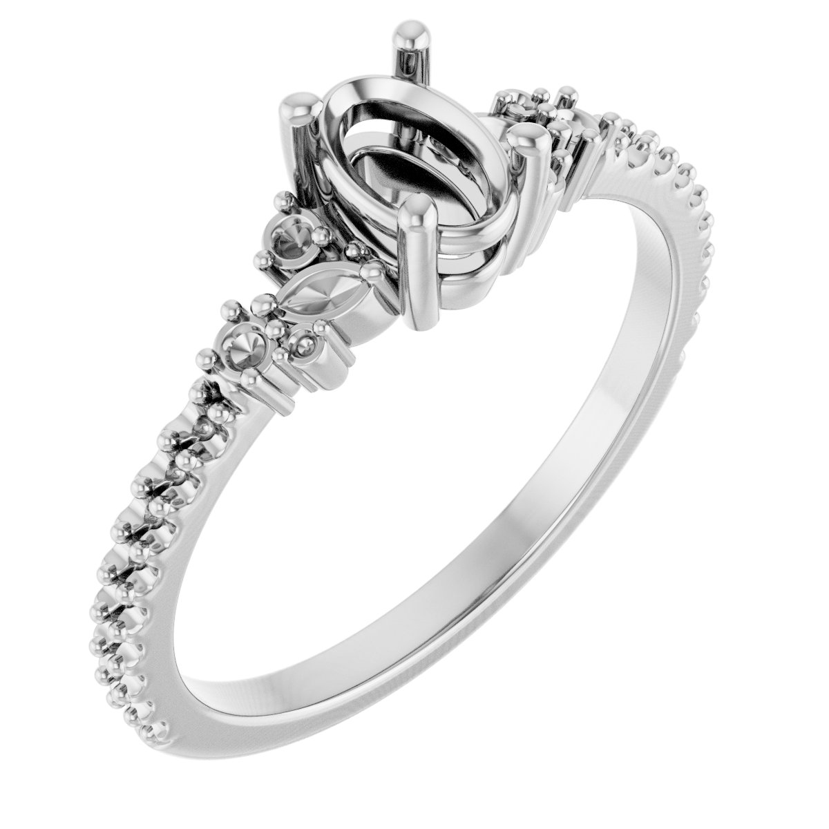 14k White Gold