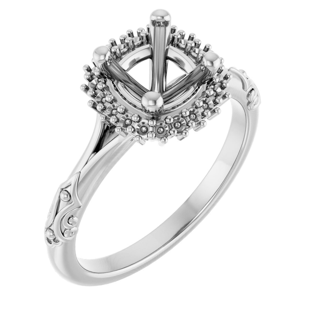 Halo-Style Engagement Ring