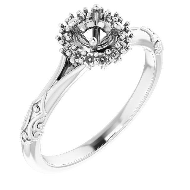 14k White Gold