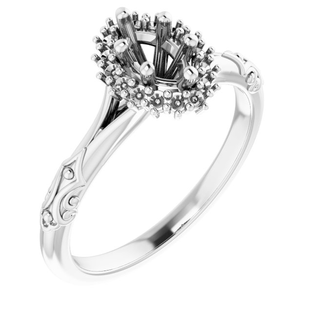 Halo-Style Engagement Ring