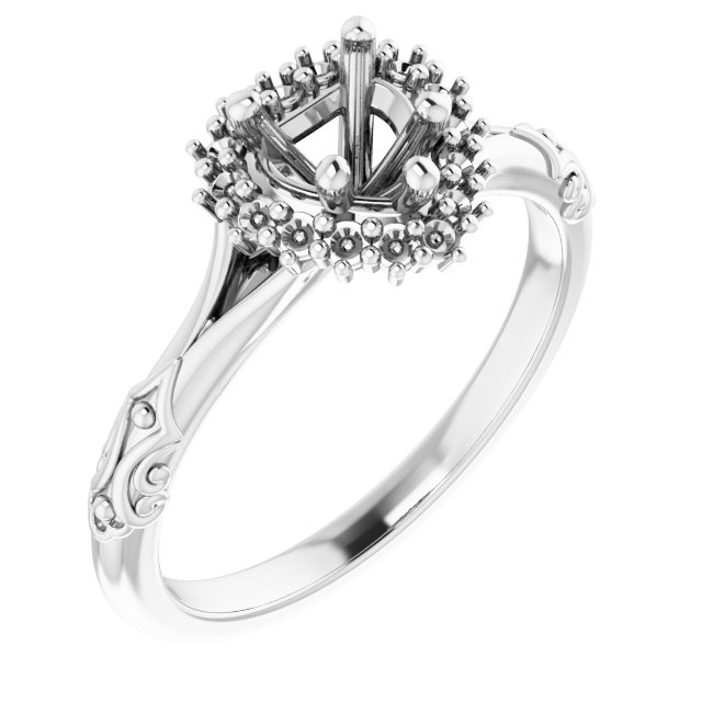 14k White Gold