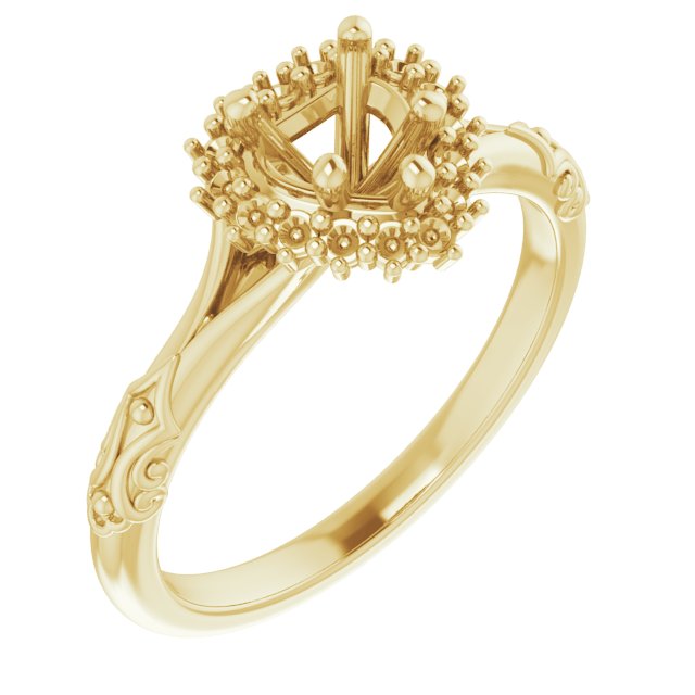 14k Yellow Gold