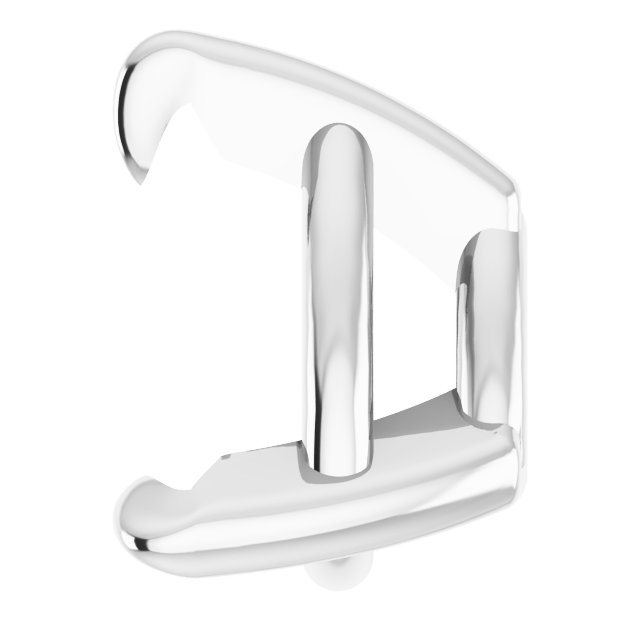 Pre-Notched Claw-Prong Earring Setting