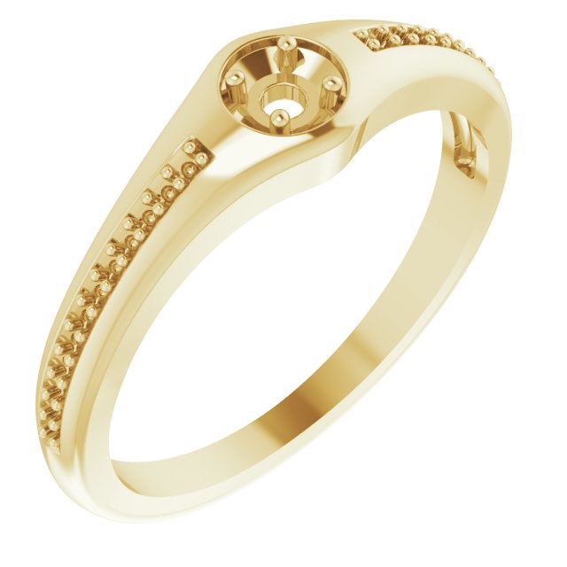 14k Yellow Gold