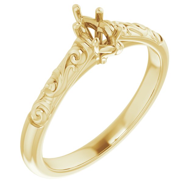 Solitaire Engagement Ring