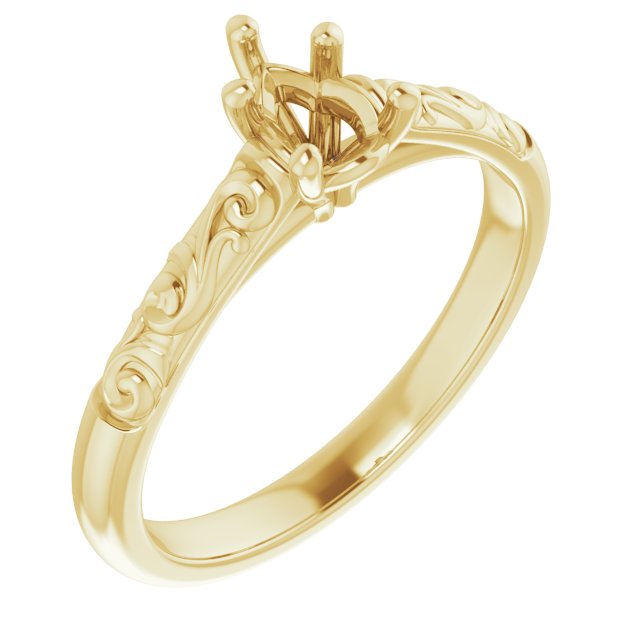 Solitaire Engagement Ring