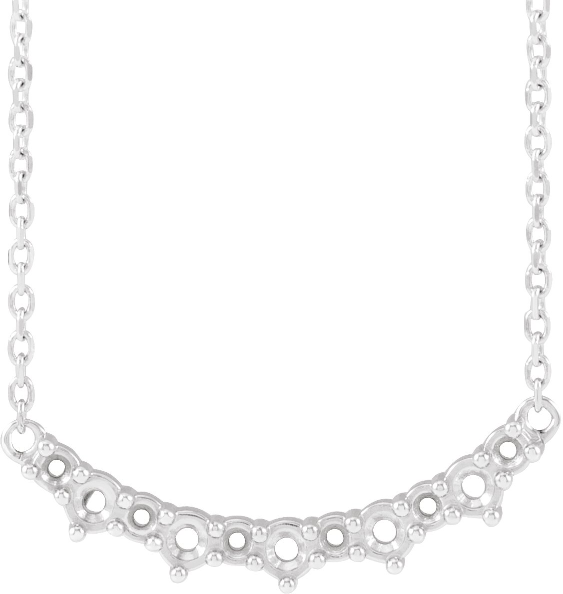 Accented Bar Necklace or Center