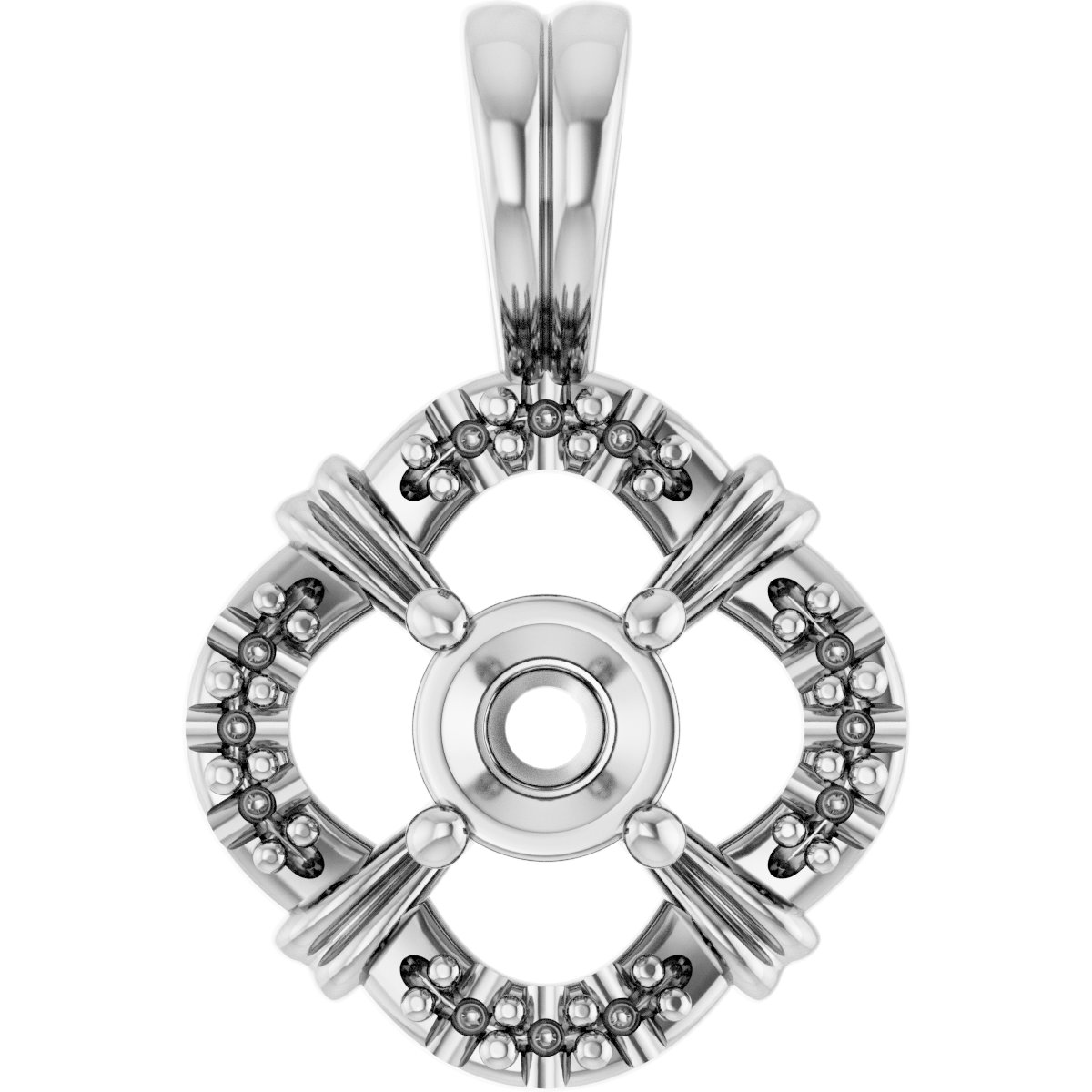 Halo-Style Pendant