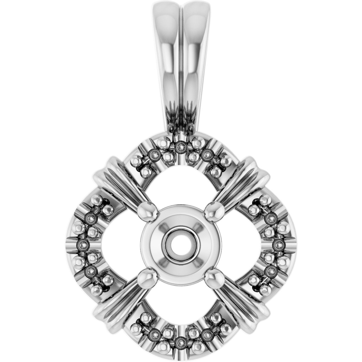 14k White Gold