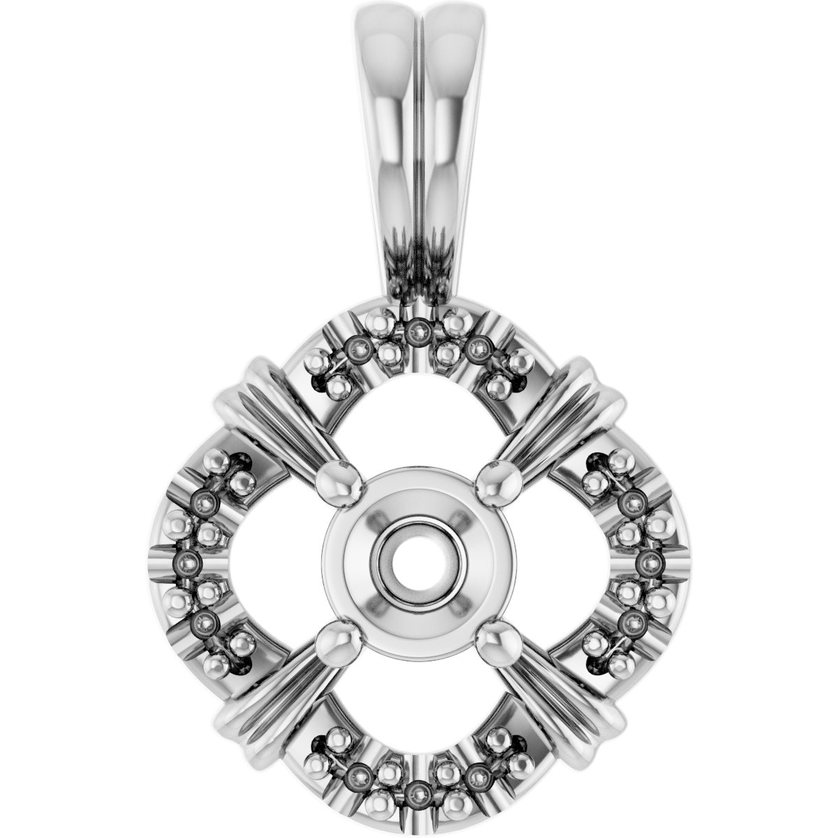 Halo-Style Pendant