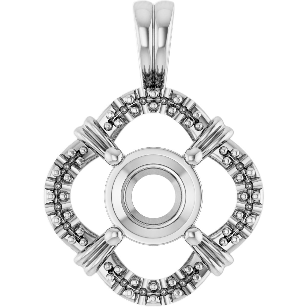 Halo-Style Pendant