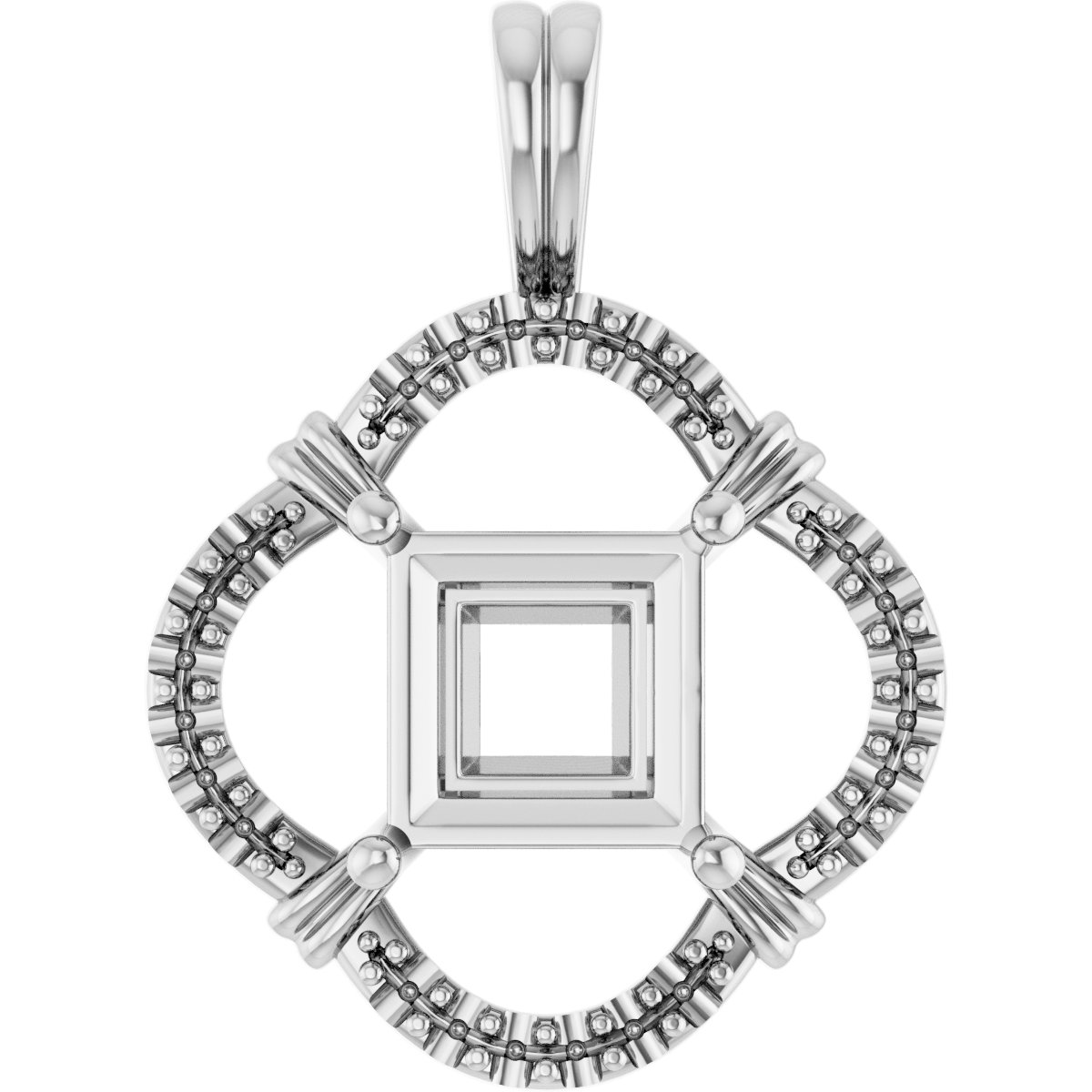 Halo-Style Pendant