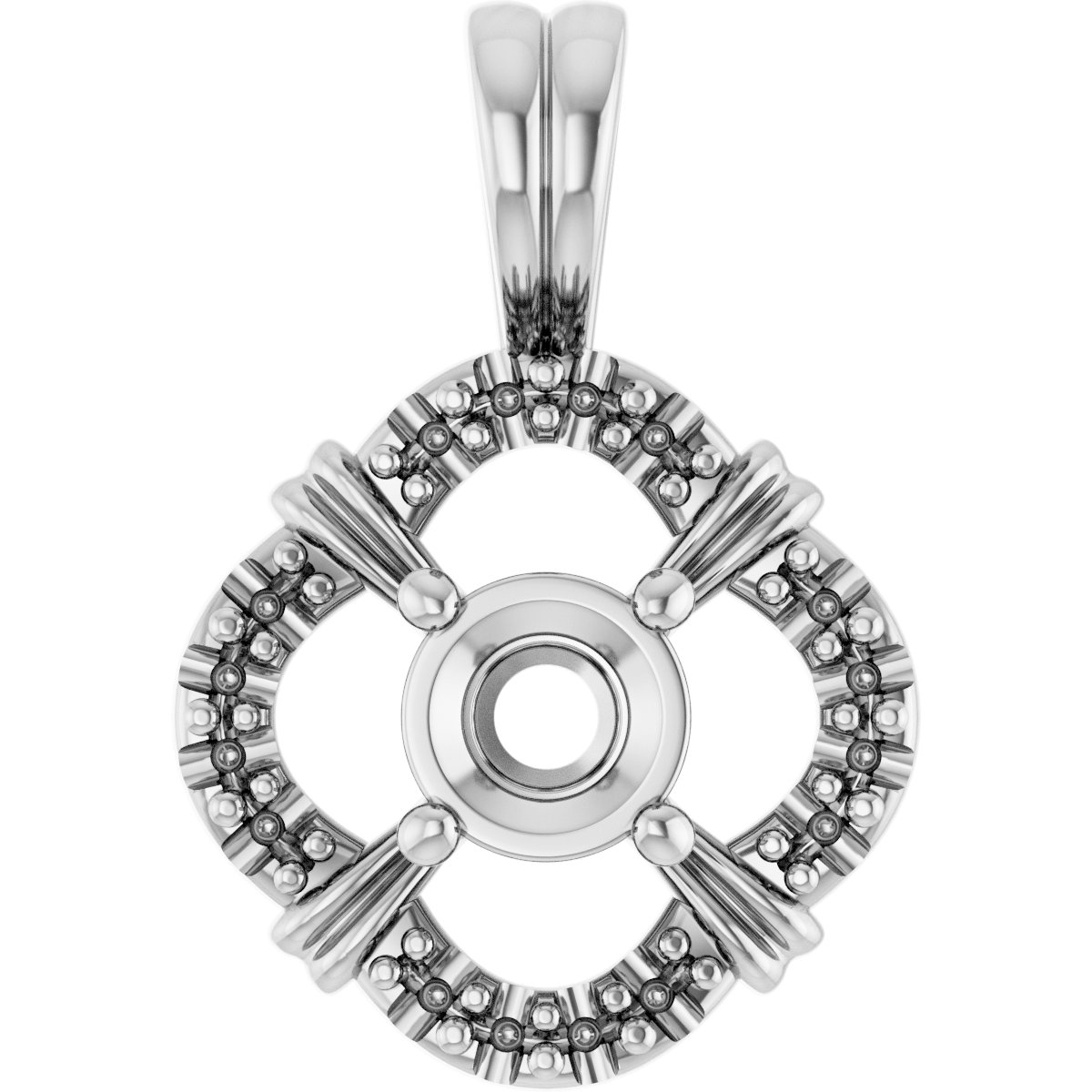 Halo-Style Pendant