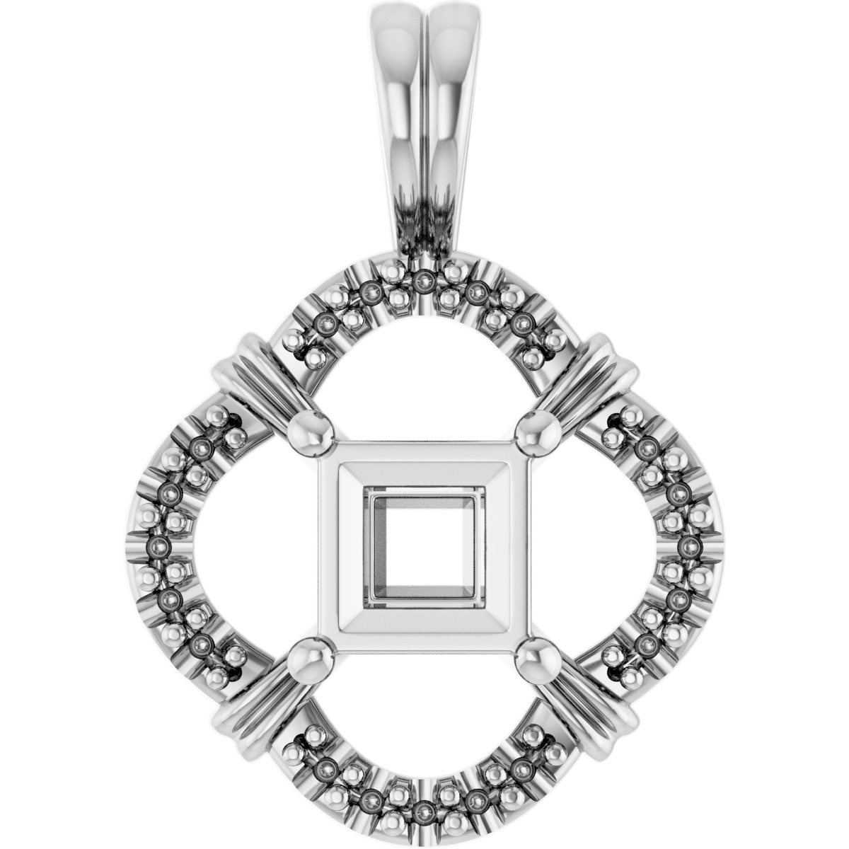Halo-Style Pendant