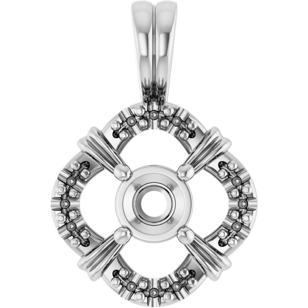 Halo-Style Pendant