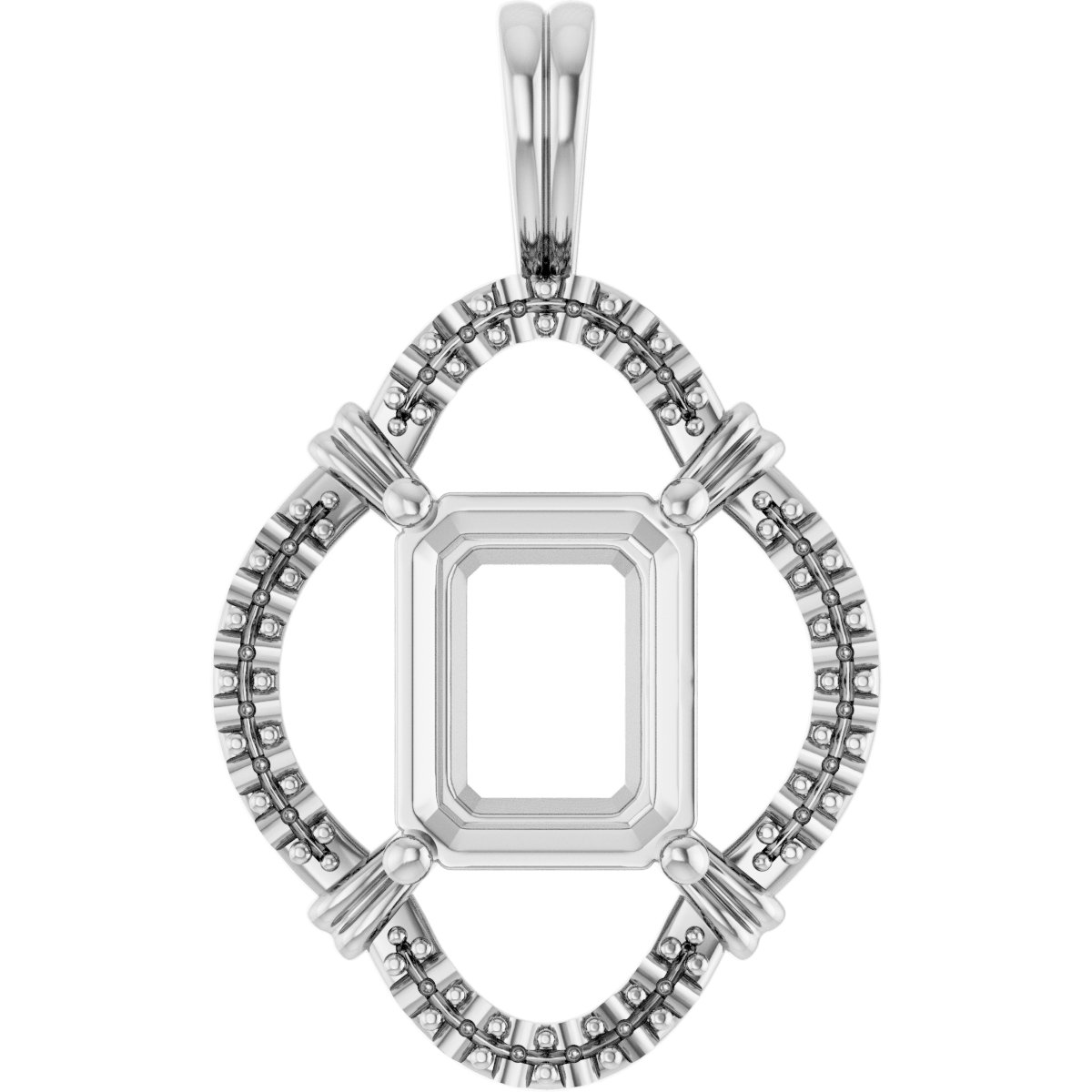 Halo-Style Pendant
