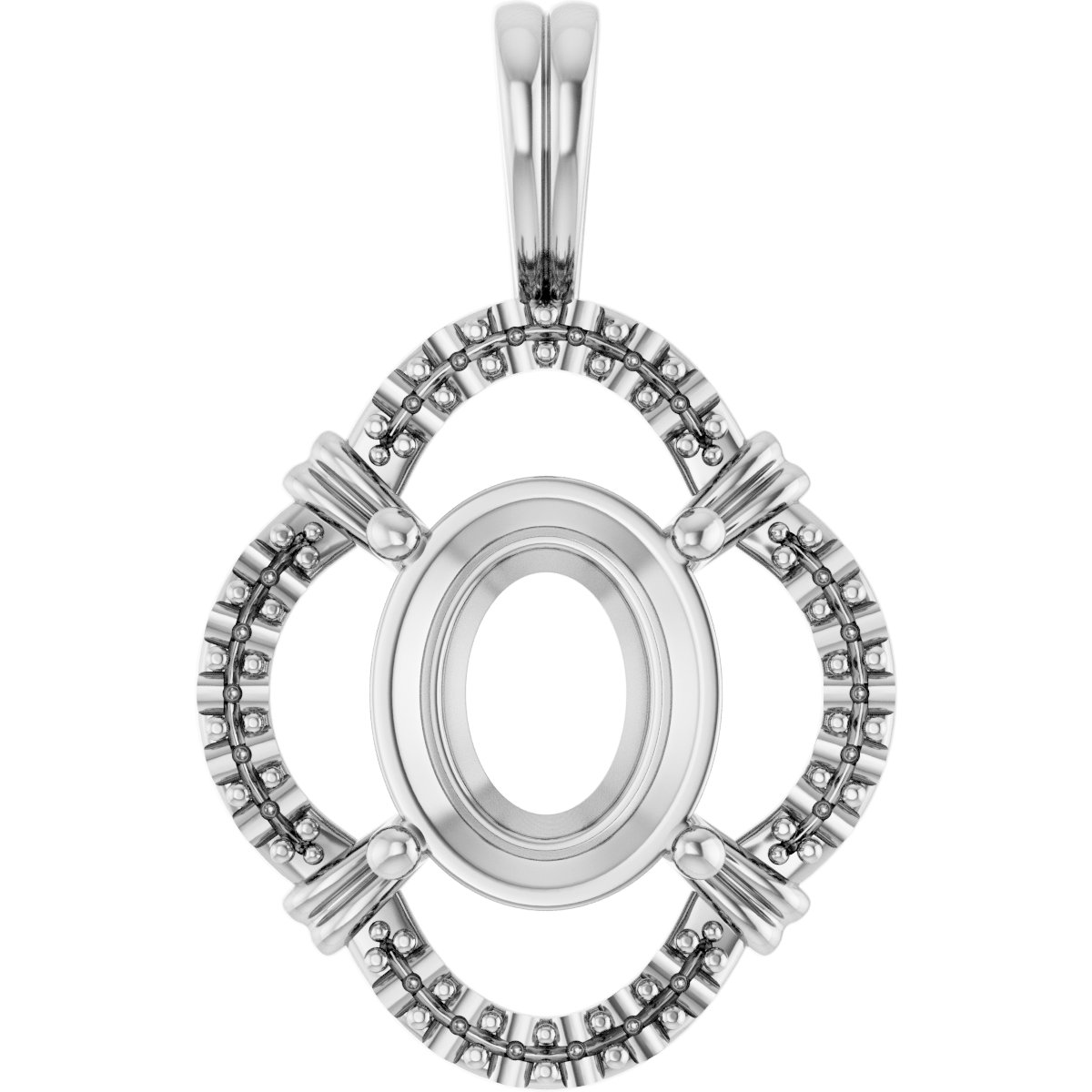 Halo-Style Pendant
