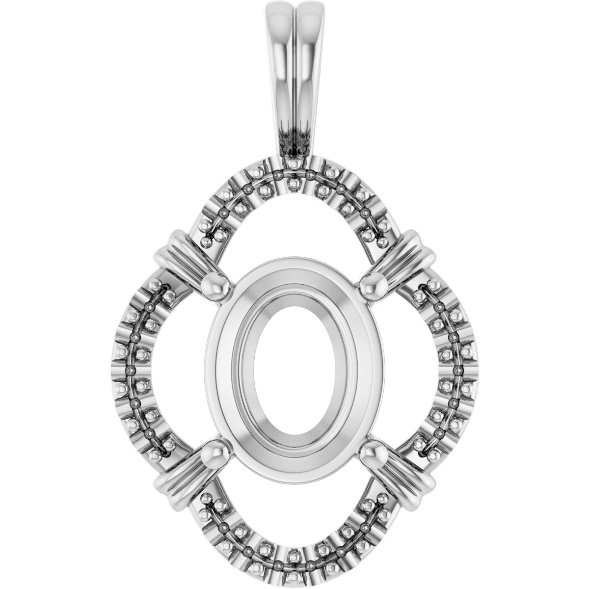Halo-Style Pendant