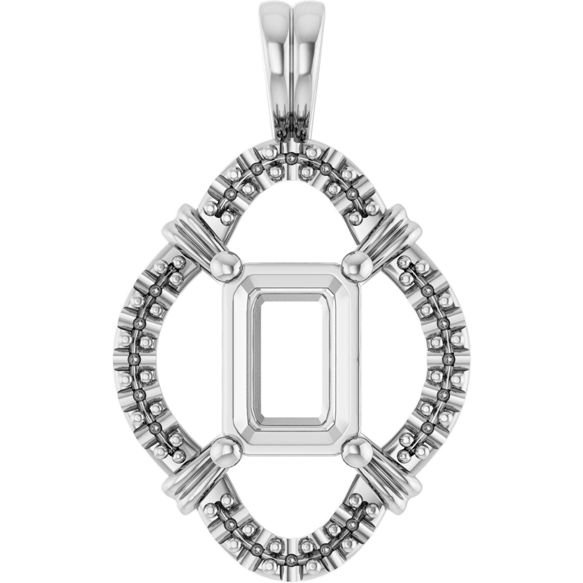 Halo-Style Pendant