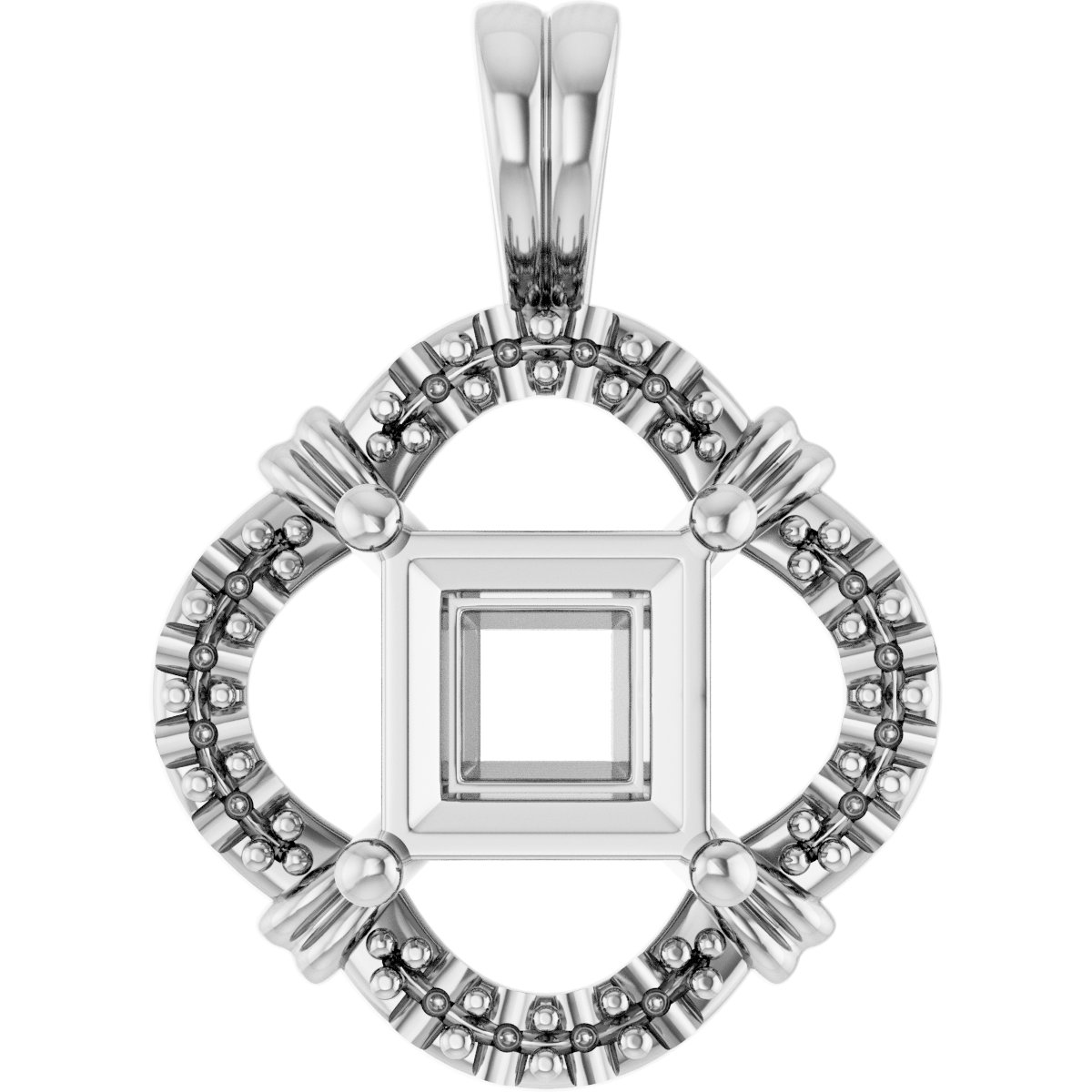 Halo-Style Pendant