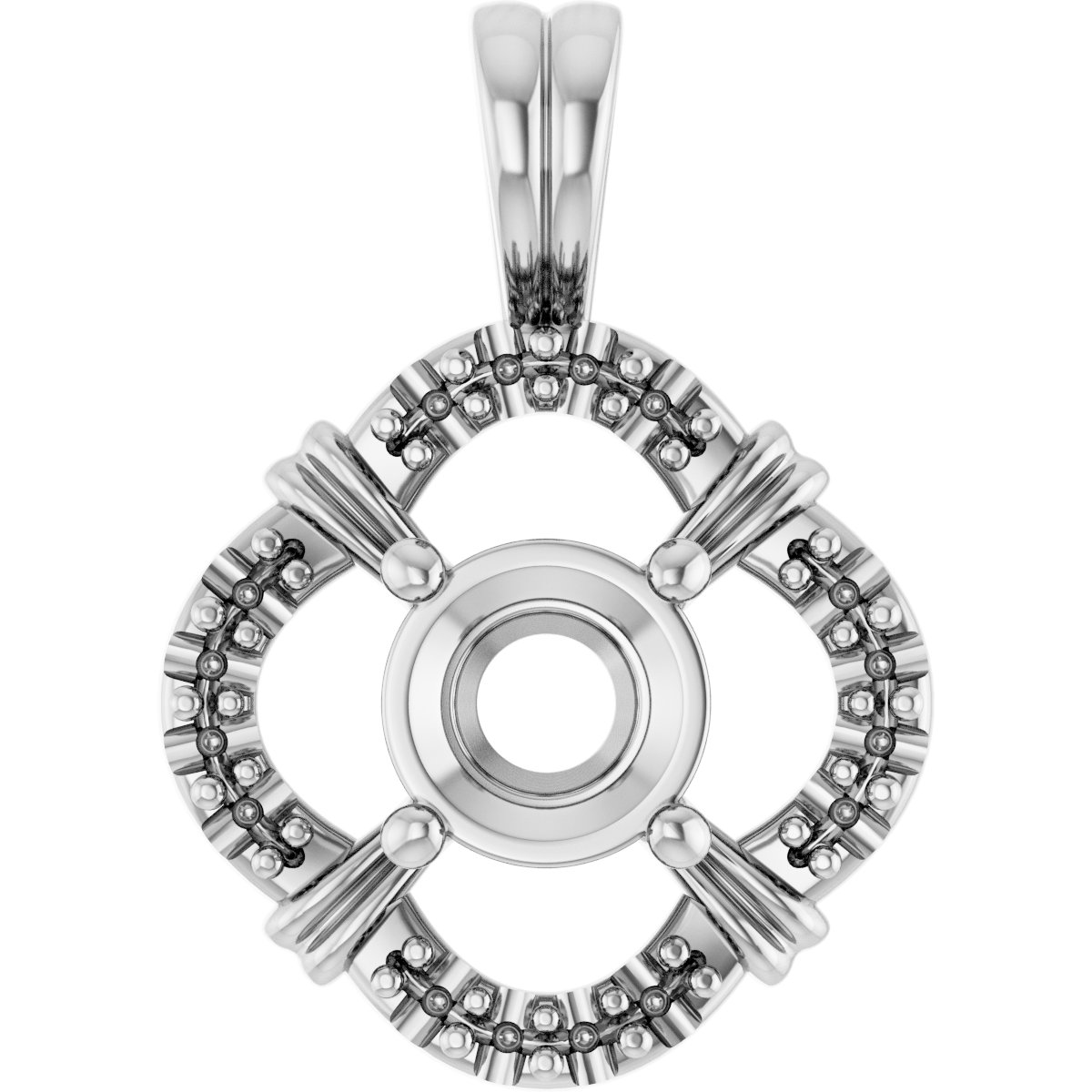Halo-Style Pendant