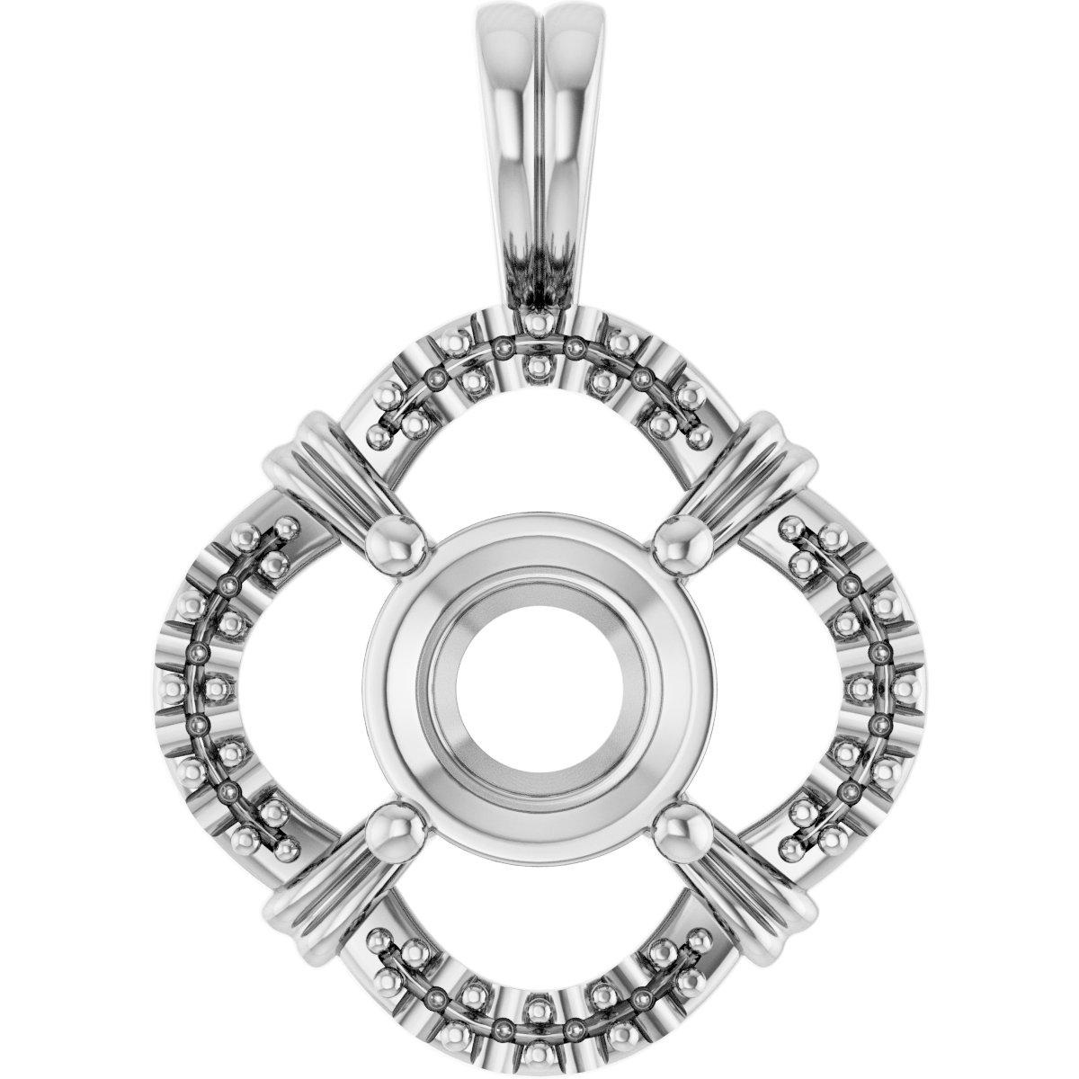 Halo-Style Pendant