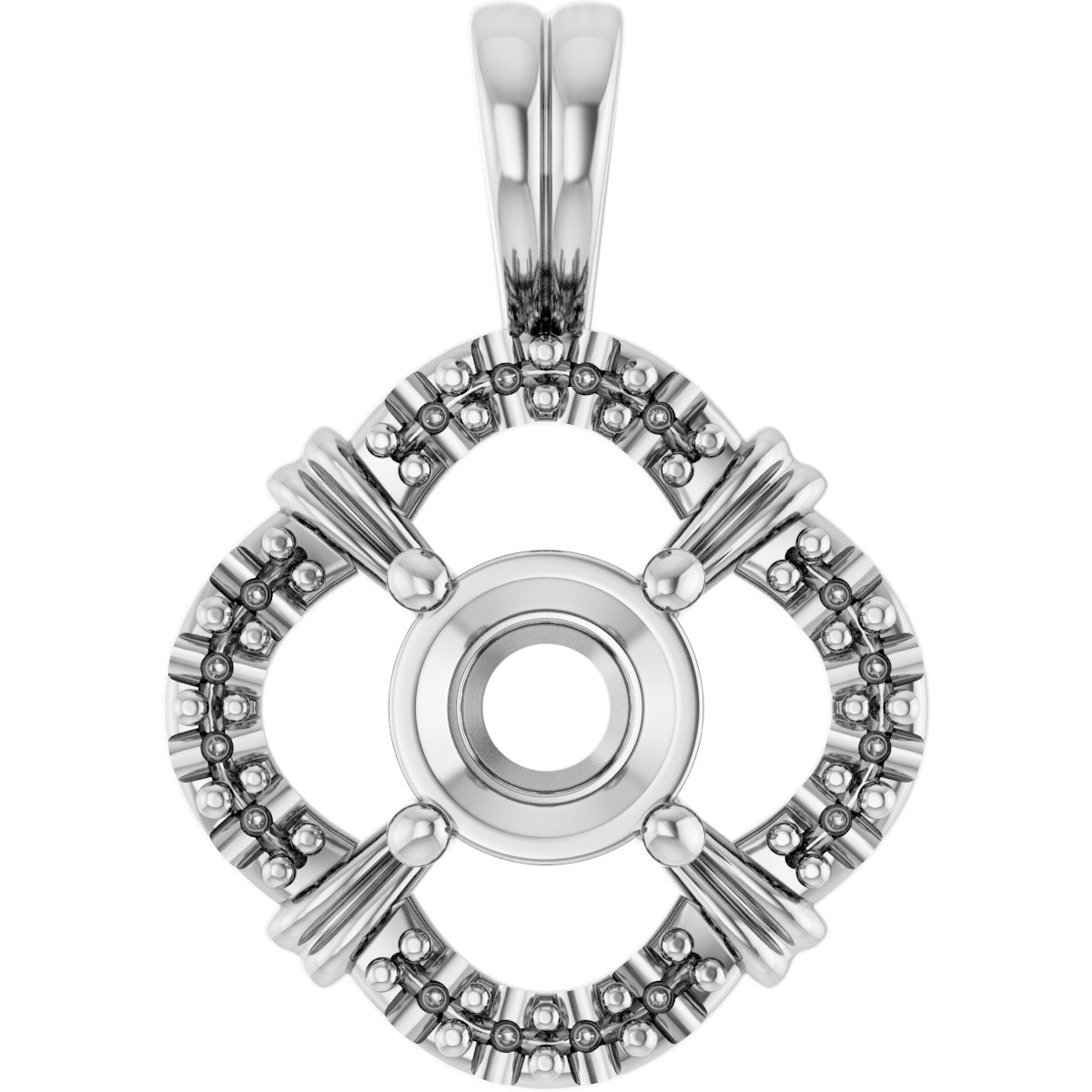 Halo-Style Pendant