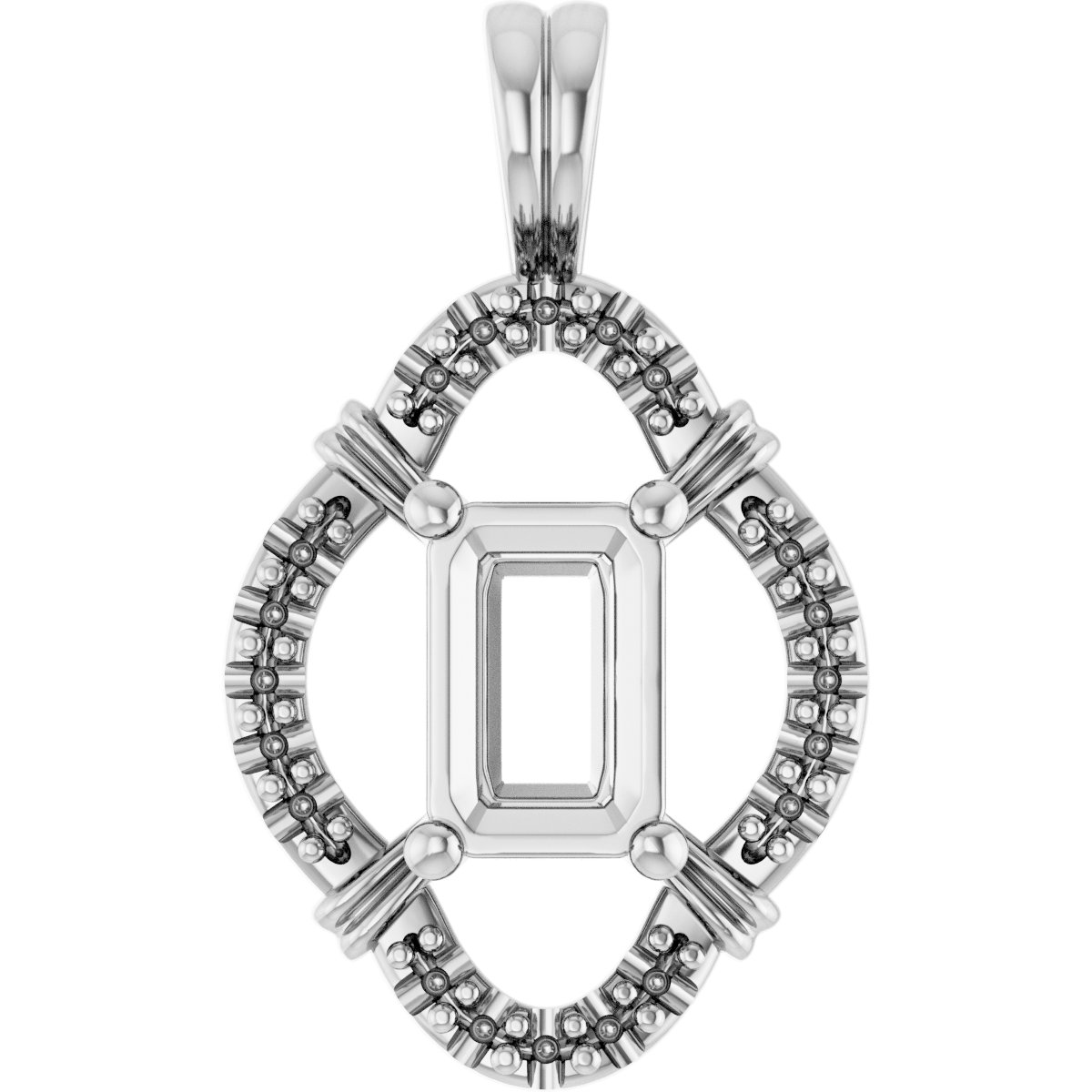Halo-Style Pendant