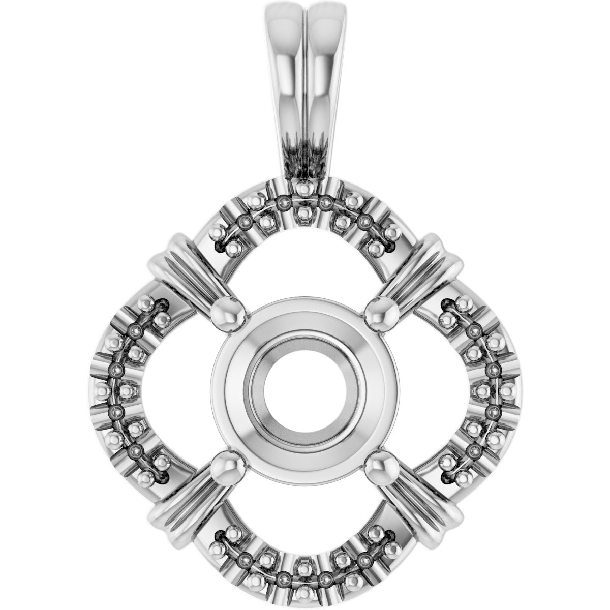 Halo-Style Pendant