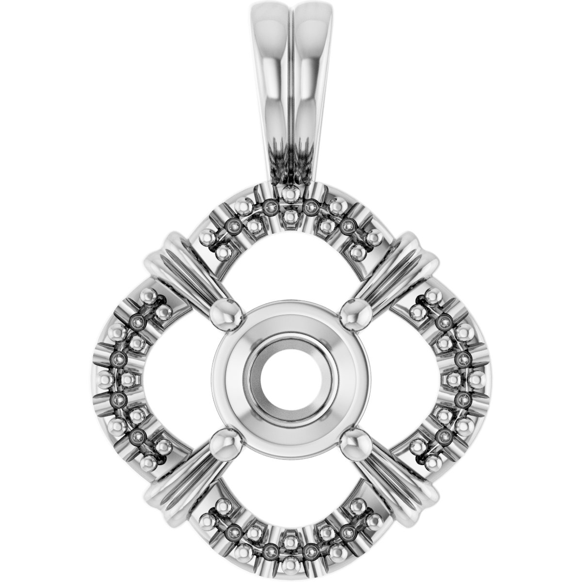 Halo-Style Pendant