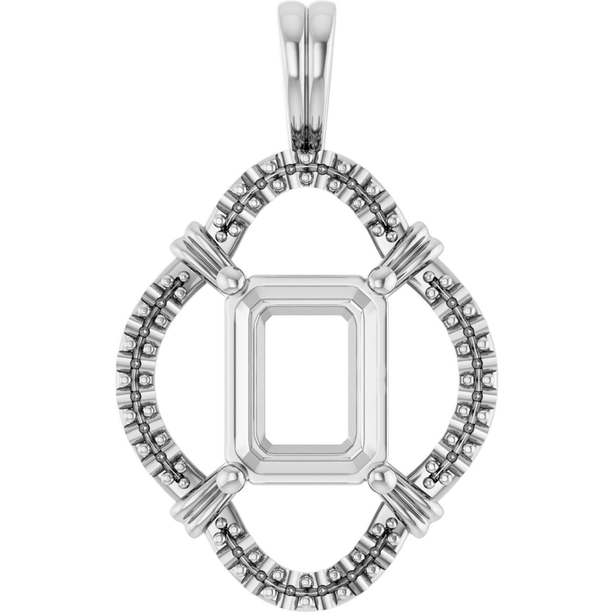 Halo-Style Pendant