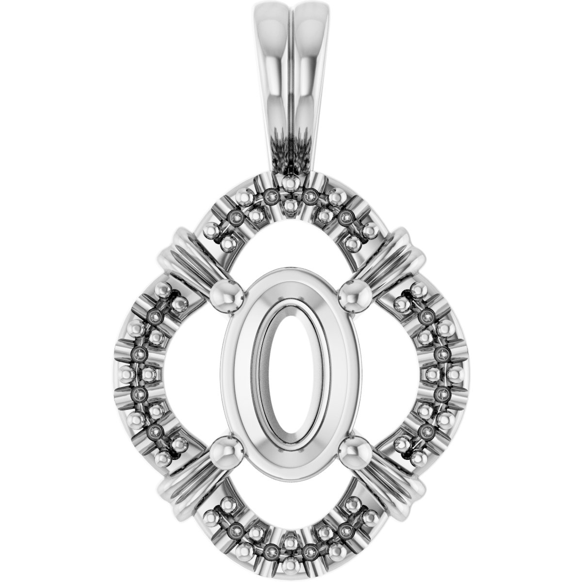 14k White Gold