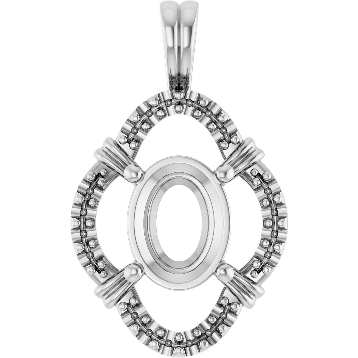 Halo-Style Pendant